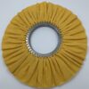 14” X 5” 16 Ply #2 Pack Firm Yellow Treated Cotton Airway Cut Buff - Front